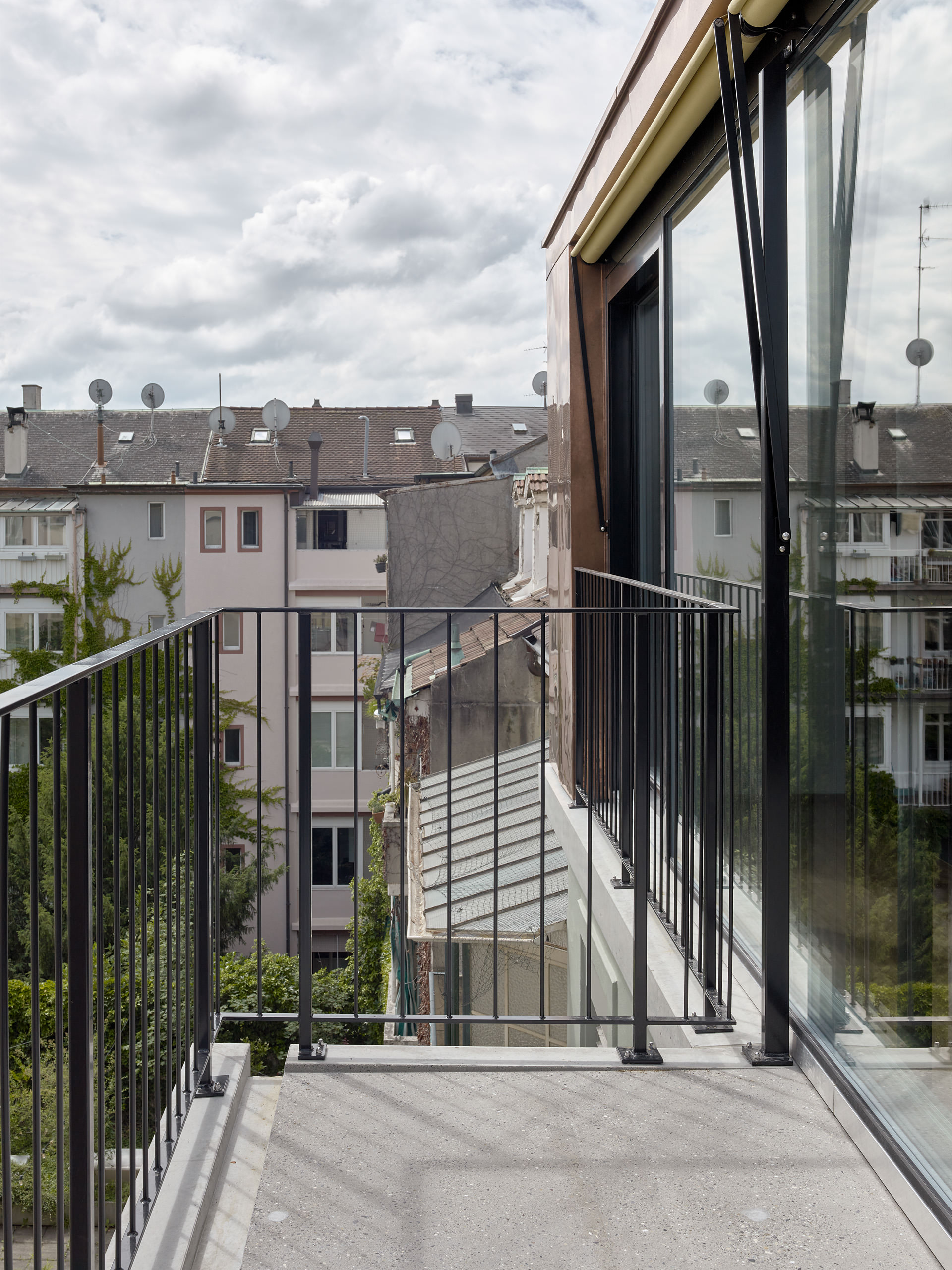 Dachausbau Klybeckstrasse, Basel